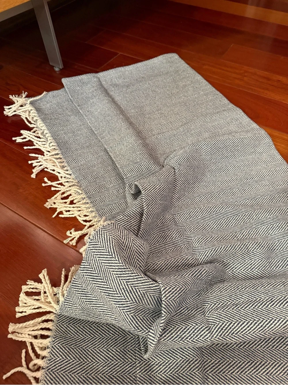 Sferra Navy Celine Throw NEW